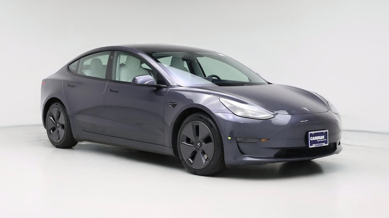 2021 Tesla Model 3 Long Range Hero Image