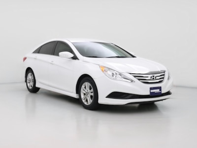 White 2014 Hyundai Sonata GLS