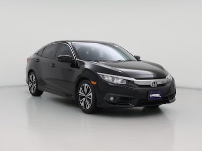 Black 2016 Honda Civic EX-L