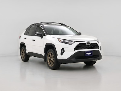 White 2025 Toyota RAV4 Hybrid Woodland Edition