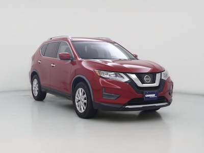 Red 2017 Nissan Rogue SV