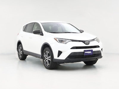 White 2018 Toyota RAV4 LE
