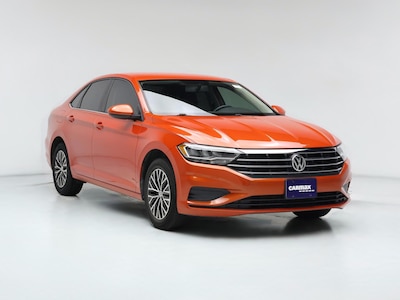 Orange 2021 Volkswagen Jetta S