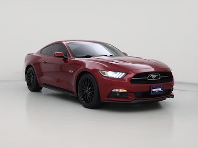 Red 2015 Ford Mustang GT Premium