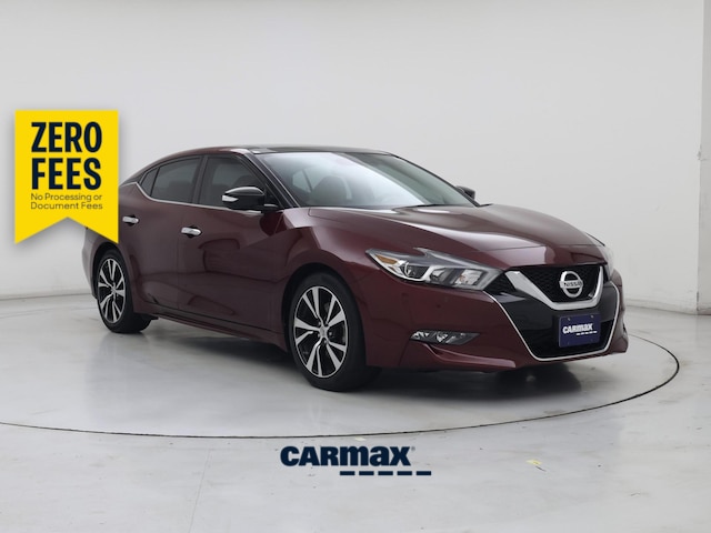 Red (Burgundy) 2018 Nissan Maxima Platinum FWD Sedan Front-Wheel Drive Automatic