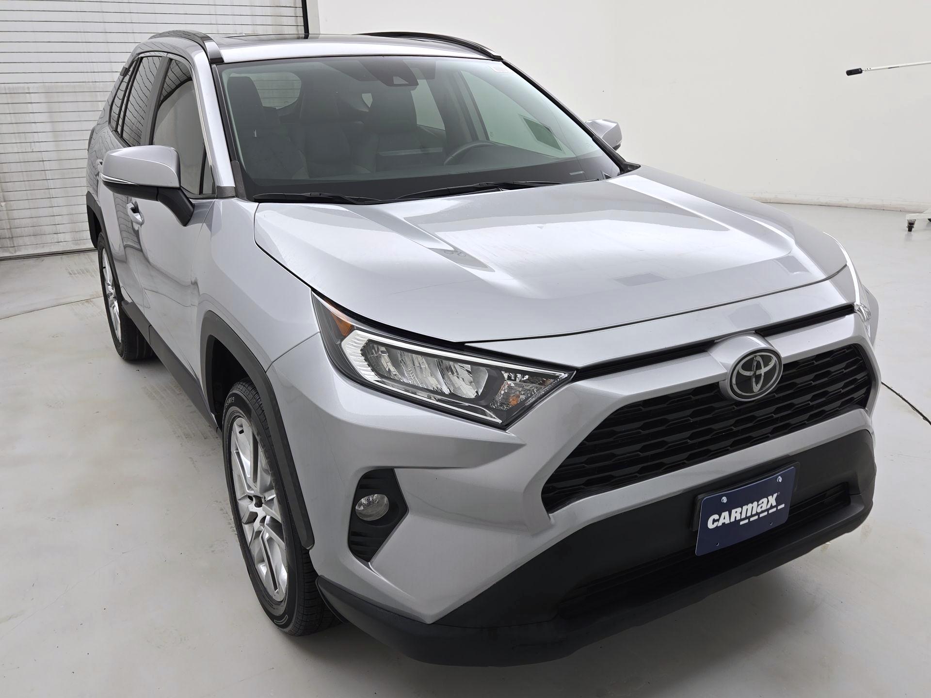 Silver 2021 Toyota RAV4 SUV / Crossover Front-Wheel Drive Automatic