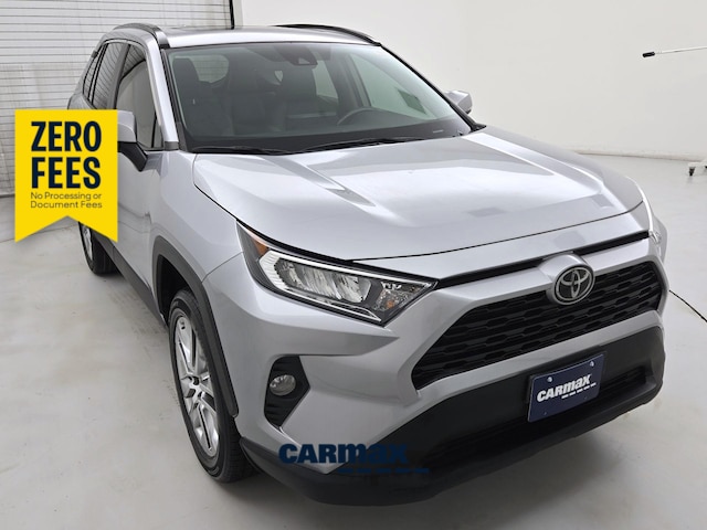 Silver 2021 Toyota RAV4 SUV / Crossover Front-Wheel Drive Automatic