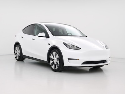 White 2021 Tesla Model Y Long Range