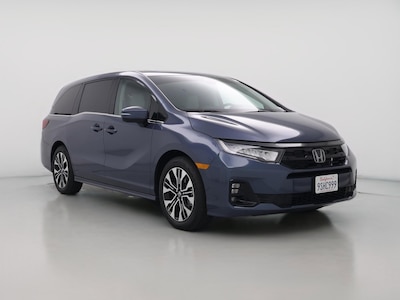 Blue 2025 Honda Odyssey Elite