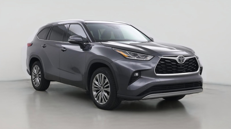 2022 Toyota Highlander Platinum Hero Image