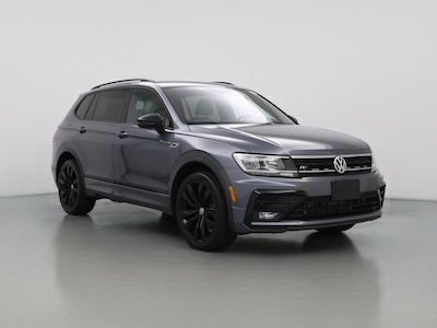 Gray 2020 Volkswagen Tiguan SE R-Line Black