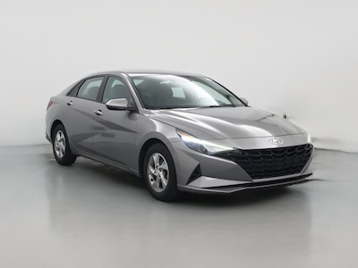 Gray 2021 Hyundai Elantra SE