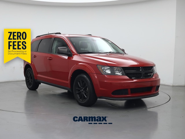Red 2020 Dodge Journey SUV / Crossover Front-Wheel Drive Automatic