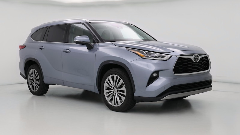 2021 Toyota Highlander Platinum Hero Image