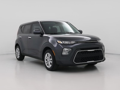 Gray 2022 Kia Soul LX