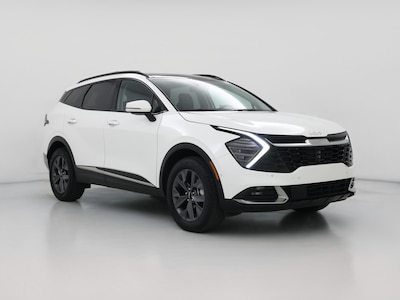 White 2023 Kia Sportage Hybrid SX Prestige