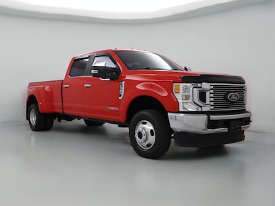 Red 2020 Ford F350 XL