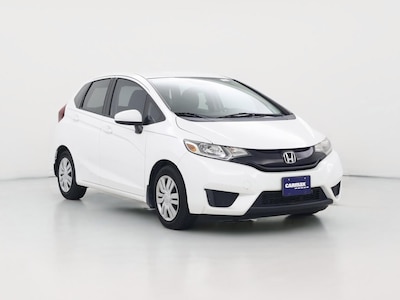 White 2016 Honda Fit LX