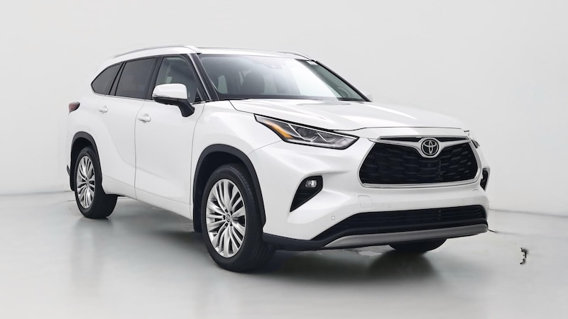 2024 Toyota Highlander Platinum Hero Image