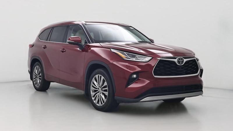 2021 Toyota Highlander Platinum Hero Image