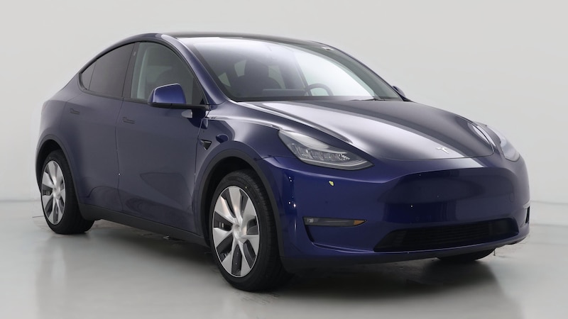 2021 Tesla Model Y Long Range Hero Image