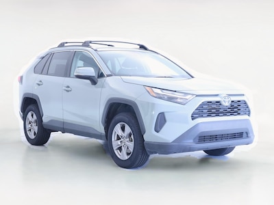 Gray 2022 Toyota RAV4 Hybrid XLE