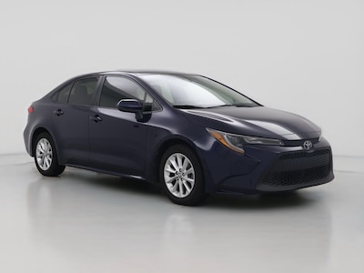Blue 2020 Toyota Corolla LE