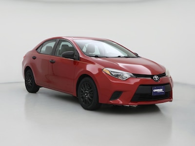 Red 2014 Toyota Corolla LE