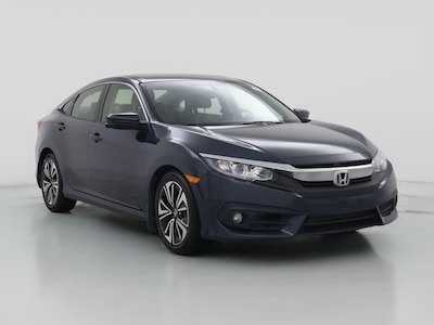 Blue 2018 Honda Civic EX-L