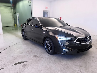 Black 2022 Acura ILX Technology A-Spec