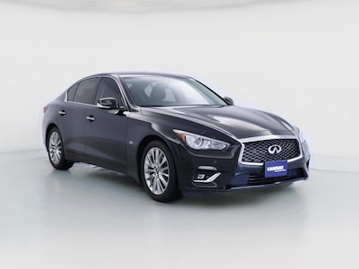 Black 2020 Infiniti Q50 Luxe