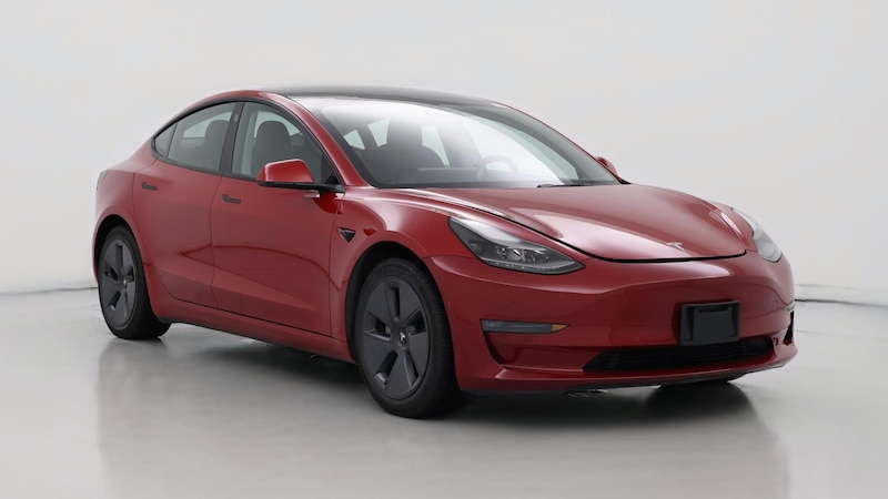 2022 Tesla Model 3 Long Range Hero Image