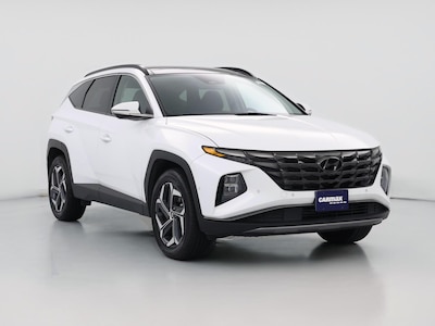White 2022 Hyundai Tucson Hybrid Limited
