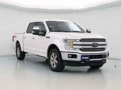 White 2018 Ford F150 Lariat