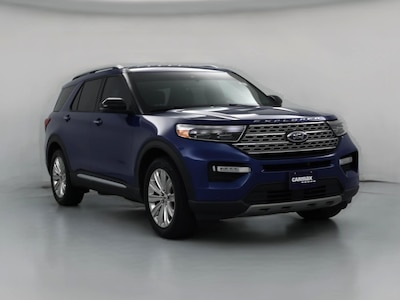 Blue 2020 Ford Explorer Limited
