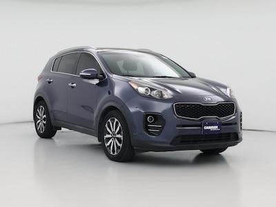 Blue 2017 Kia Sportage EX