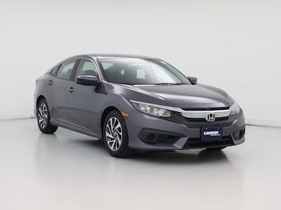 Gray 2016 Honda Civic EX