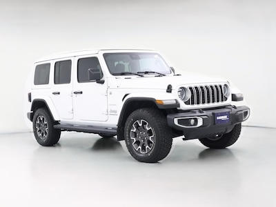 White 2024 Jeep Wrangler Sahara