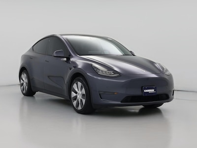 Gray 2022 Tesla Model Y Long Range