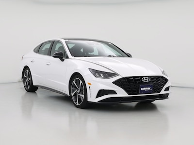 White 2022 Hyundai Sonata SEL Plus