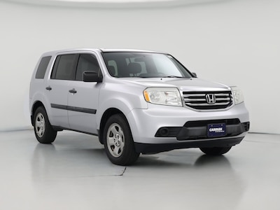 Silver 2013 Honda Pilot LX