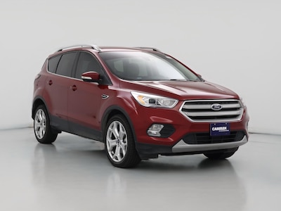 Red 2018 Ford Escape Titanium