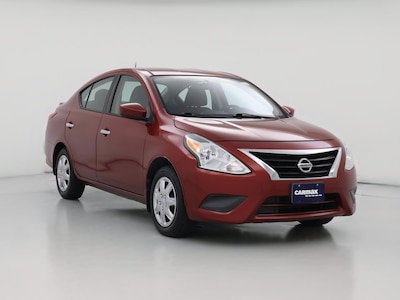Red 2017 Nissan Versa SV