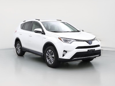 White 2016 Toyota RAV4 Hybrid XLE