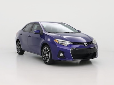 Blue 2016 Toyota Corolla S Plus