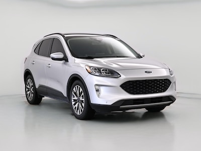 Silver 2020 Ford Escape Hybrid Titanium