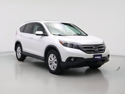 White 2014 Honda CR-V EX-L