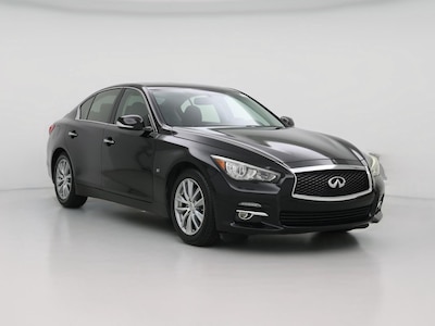 Black 2015 Infiniti Q50 Premium