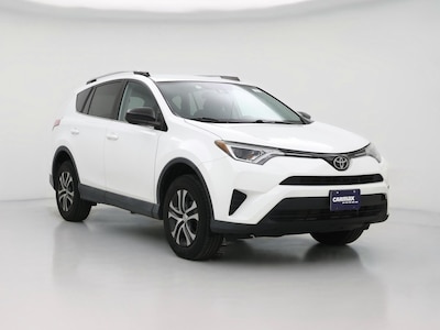 White 2018 Toyota RAV4 LE