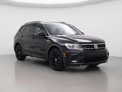Black 2021 Volkswagen Tiguan SE R-Line Black